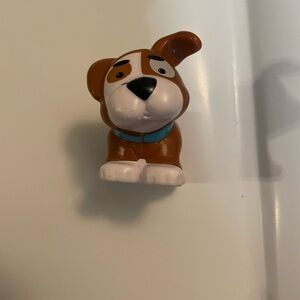 Little people Brown and White Dog Toy